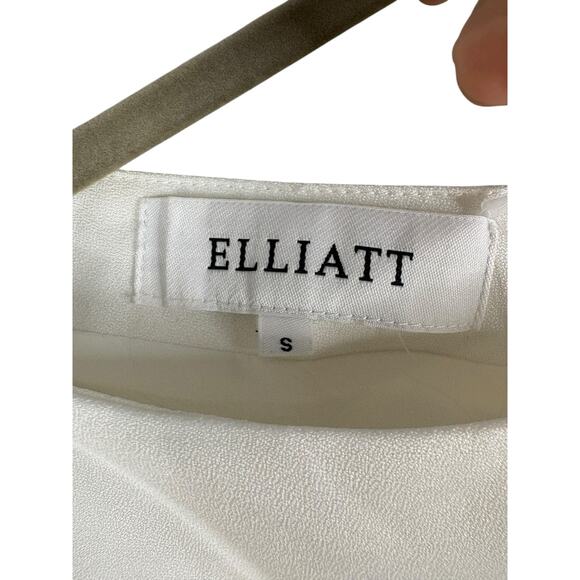 ELLIATT Liesel Maxi Dress Bow One Shoulder Formal Wedding Bridal Party Hoco S - Picture 7 of 11